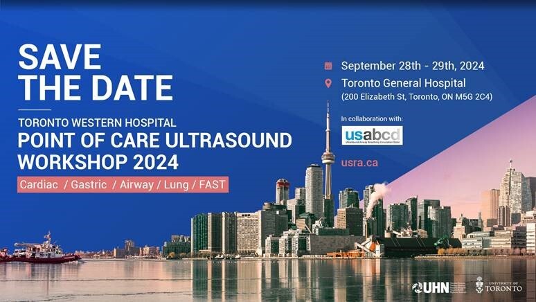 Save the Date: Point of Care Ultrasound Workshop 2024