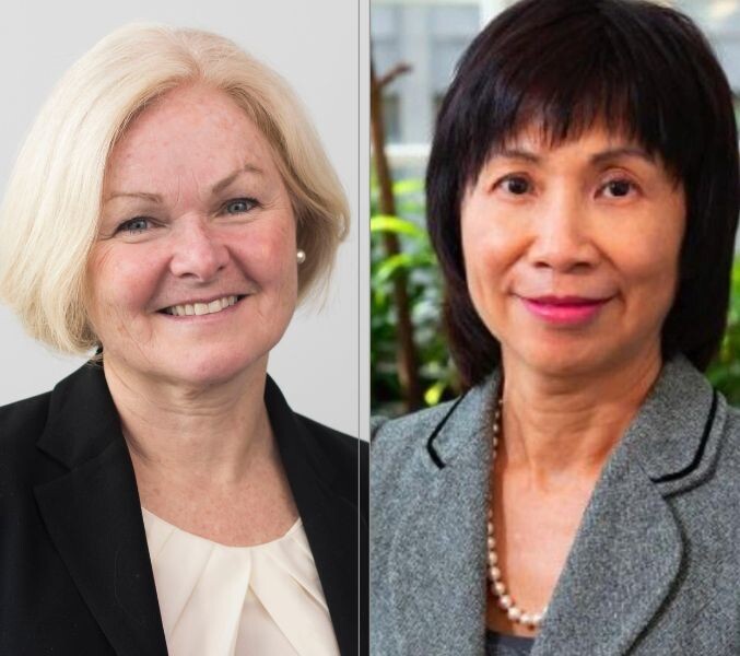 Drs. Beverley Orser and Frances Chung