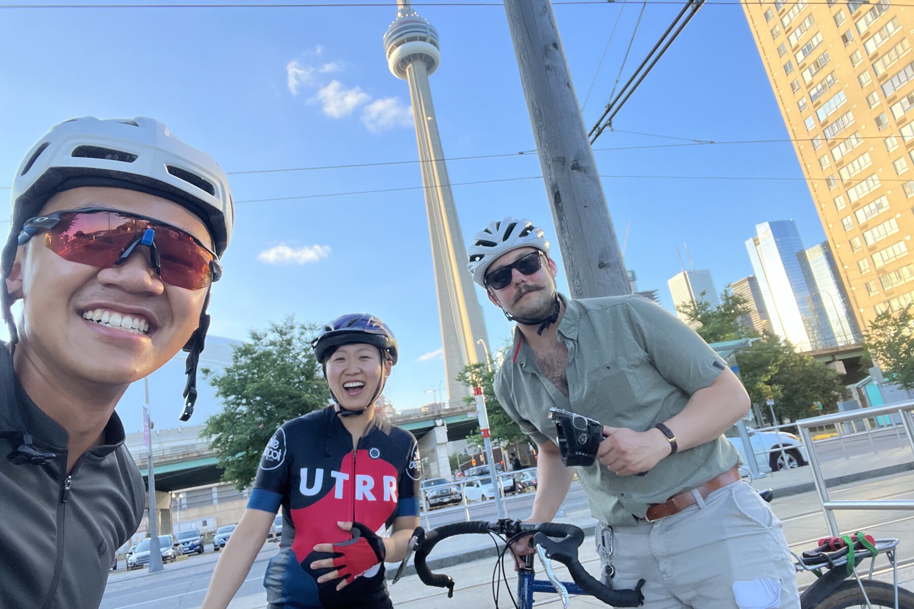 Members of the Toronto Anesthesia Cycling Club