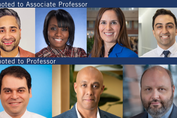 Drs. Fahad Alam, Ghislaine Douflé, Yasmine Hoydonckx, James Khan, Faraj Abdallah, Hance Clarke, and Jason Maynes