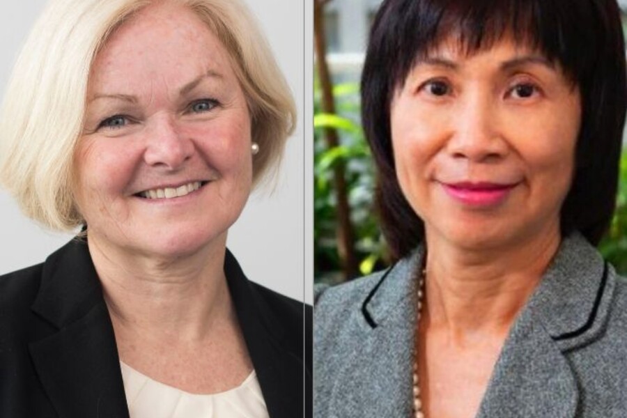 Drs. Beverley Orser and Frances Chung
