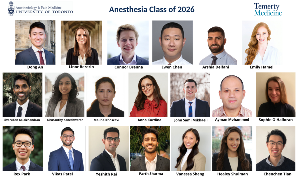 anesthesia residents