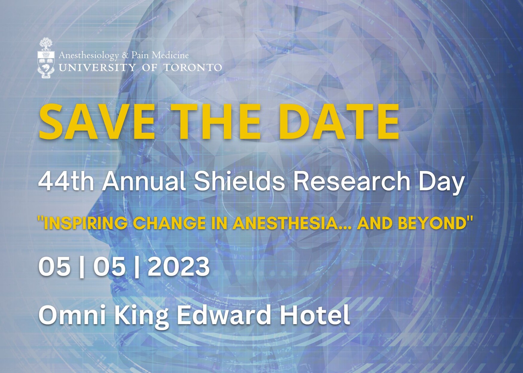 44th Annual Shields Research Day, May 5, 2023