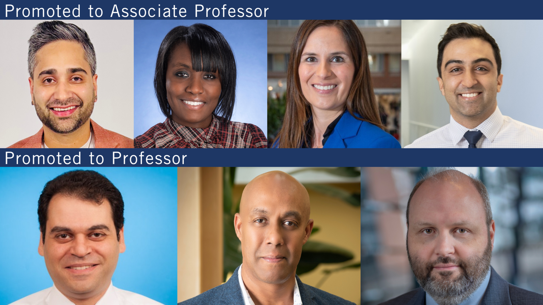 Drs. Fahad Alam, Ghislaine Douflé, Yasmine Hoydonckx, James Khan, Faraj Abdallah, Hance Clarke, and Jason Maynes