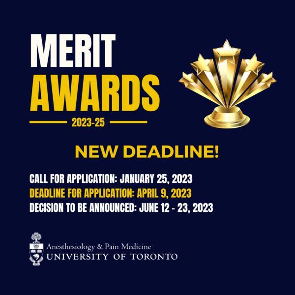Merit Awards Program 2023-25 - New Deadline